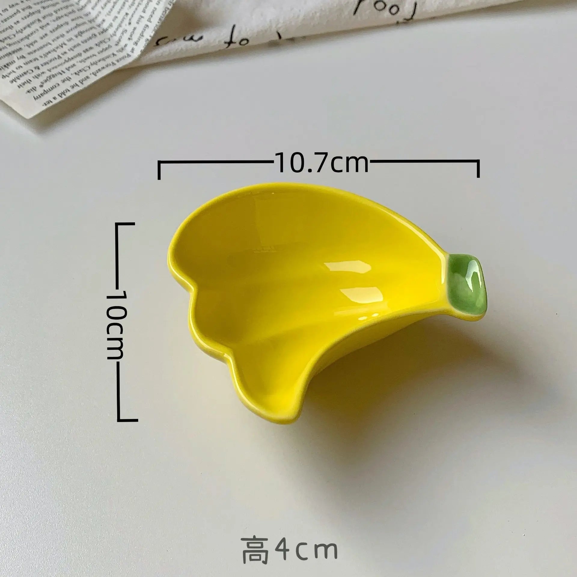 Cute Fruit Plate Household Underglaze Small Condiment Dish Ceramic Plate