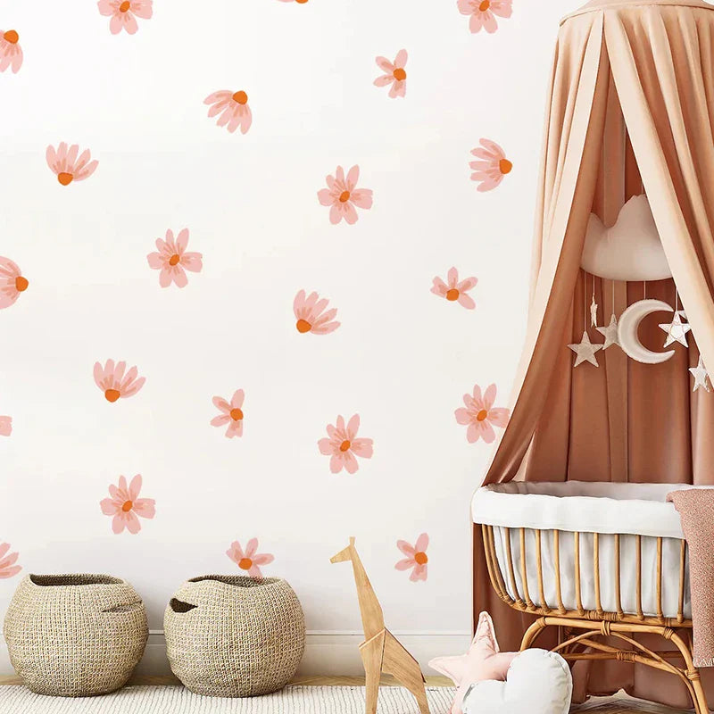 Pink Sakura Wall Stickers for Home Decoration Wall Decals Wall Art Wallpaper