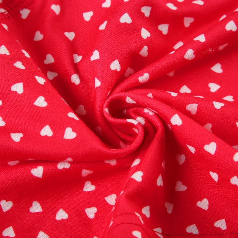 Y2k Sweet Halter Women Tanks Skinny Sleeveless Print Hotsweet V-Neck Backless Blouses