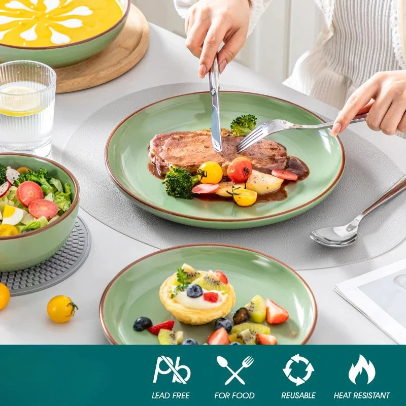 Stoneware 16-Piece Finnerware Set