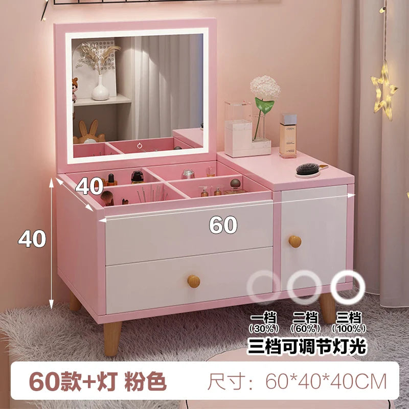 Pink Bedroom Dresser Storage Drawers Led Mirror Bedroom Dressers Wide Modern Nightstand Wardrobe Dresser