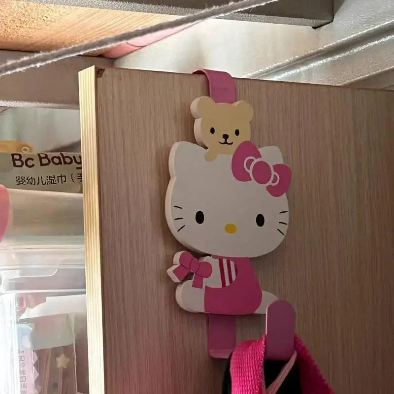 Hello Kitty Kawaii Storage Hook Organizer Rack