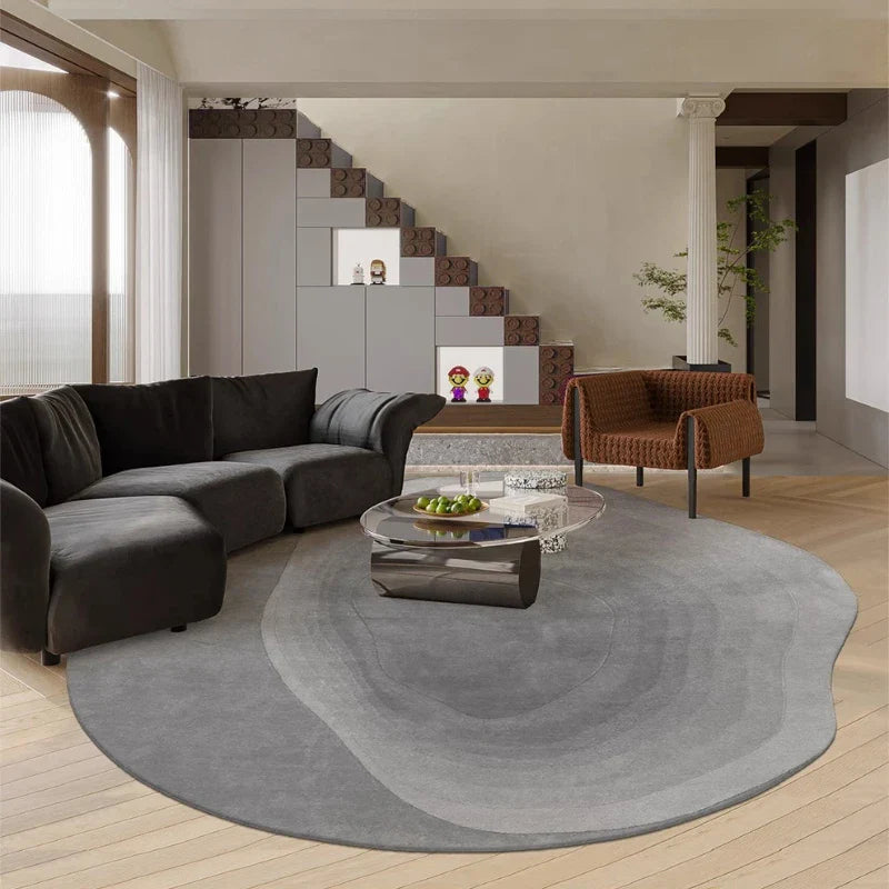 Irregular Shapes Decoration Carpet Nordic Style Rugs for Home Fluffy Soft Rug Thicken Plush Lounge Floor Mat