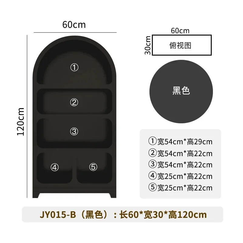 Lattice Arched Cabinets, Display Cases