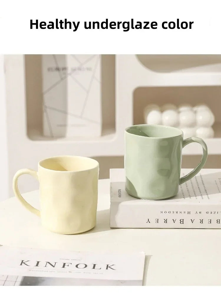 Simple Color Ceramic Mugs