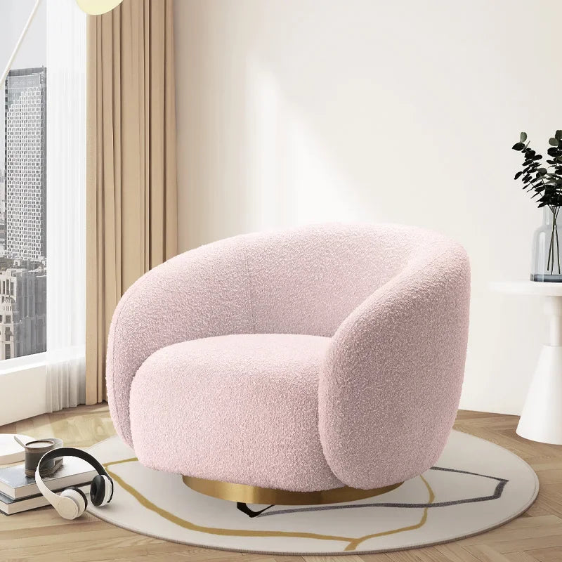Design Swivel Chair Small Lounge Ergonomic Spinning Chair
