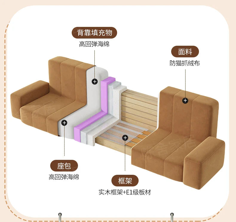 Lamb Fleece Pumpkin Sofa Chair Household Bedroom Lazy Lounge Chair Minimalist Modern Living Room