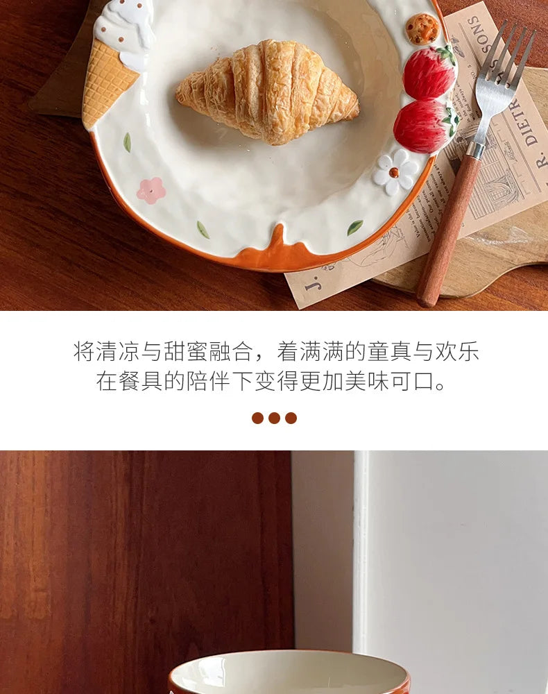 Cute Strawberry Bowl