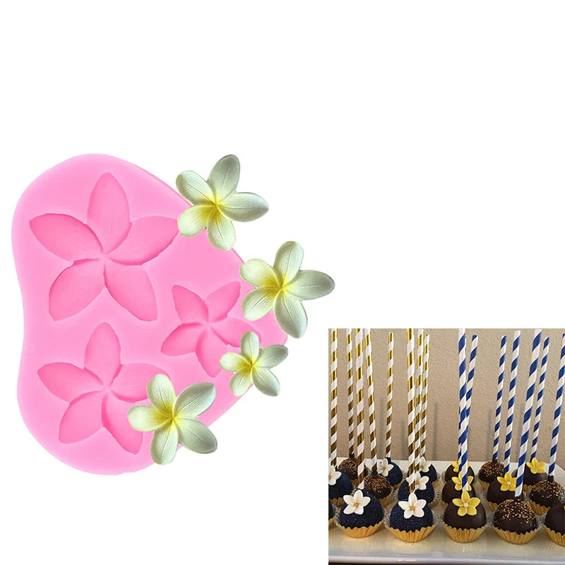 Mini Bows Silicone Fondant Molds Bowknot Candy Chocolate Cake Pop Topper Decorating Tools Kitchen
