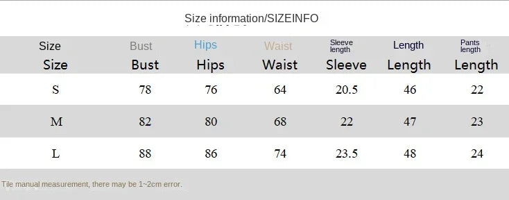 Woman Clothing Shorts Suit America Sports Style Fashion Slim Retro Summer Letter Print Short-sleeved Top Y2k