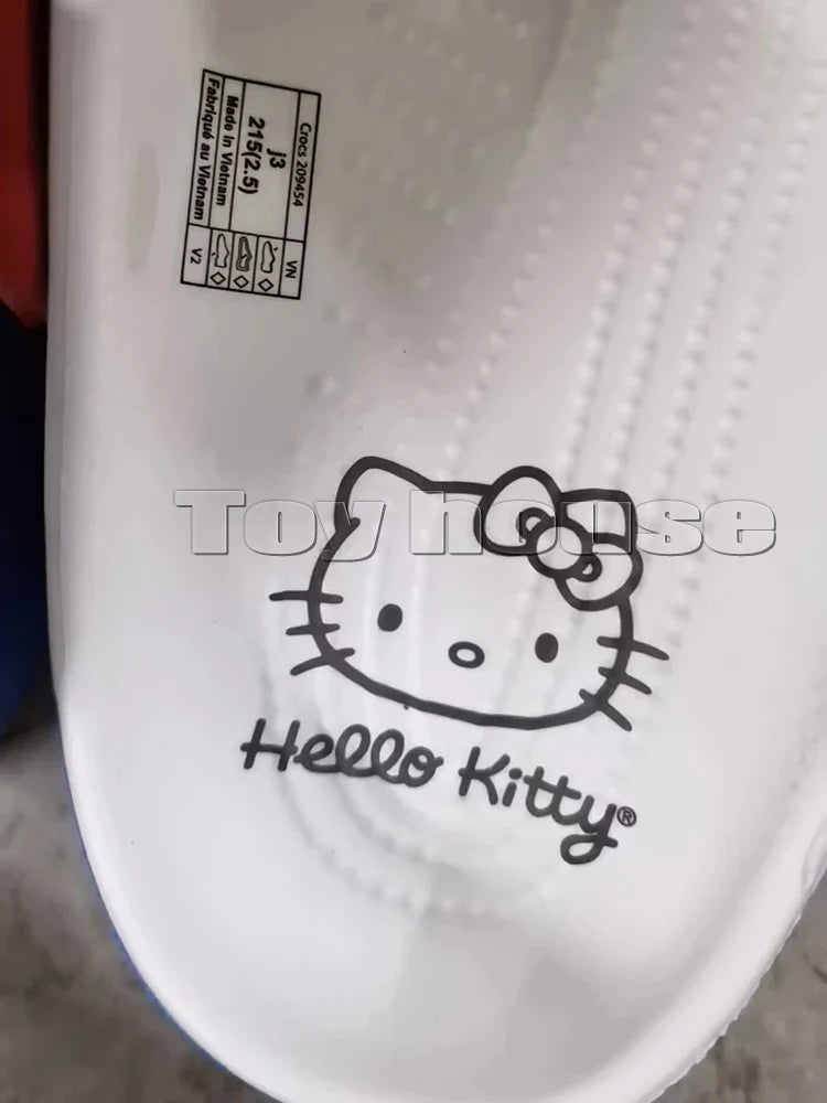 Hello Kitty Kawaii Sanrio Hole Sandals Slippers Sandals Kawaii Anime Shoes Summer Slippers