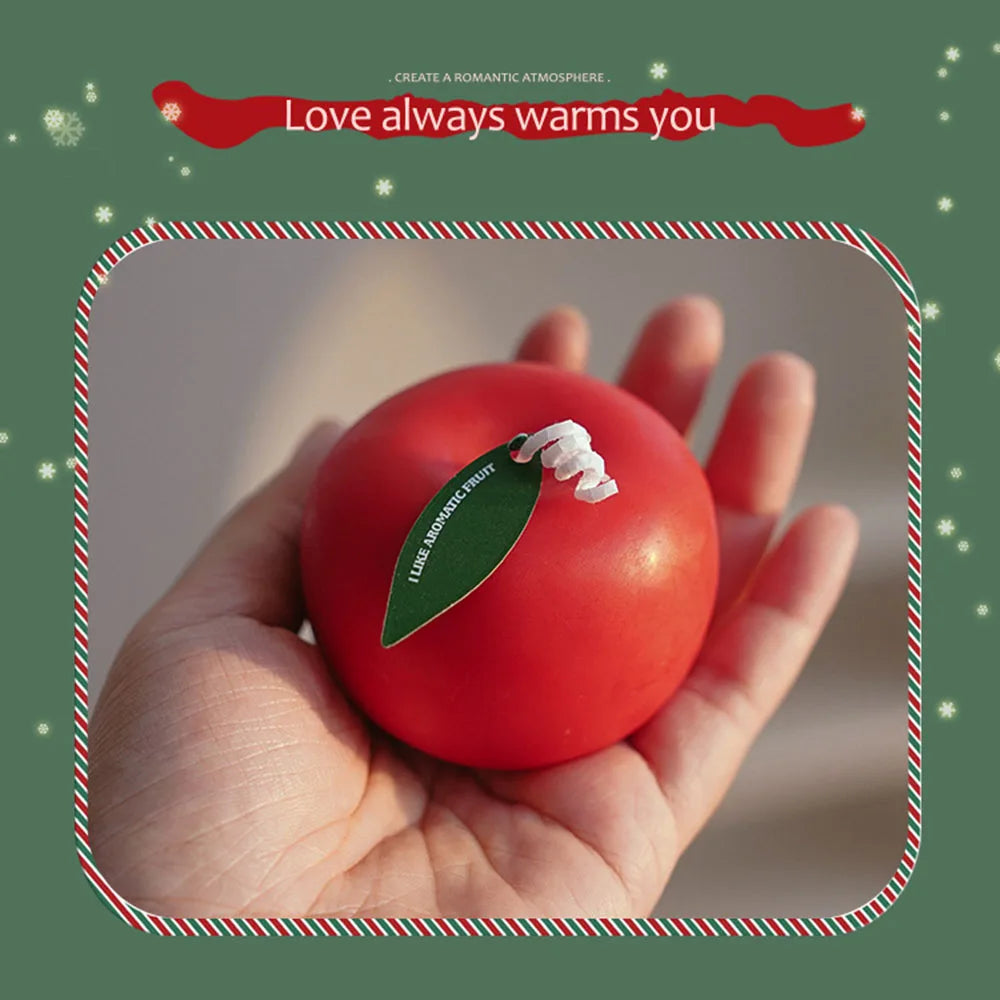 Simulation Design Apple Scented Candles