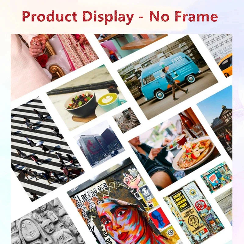 Classic Abstract Wall Art  Pink Leopard Lips HD Canvas Oil Painting Poster for Bedroom  Living Room Decor Modern Prints