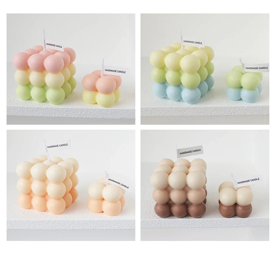 Cute Mini Magic Cube Aromatherapy Candles Aromatherapy Handmade Candle Magic Cube