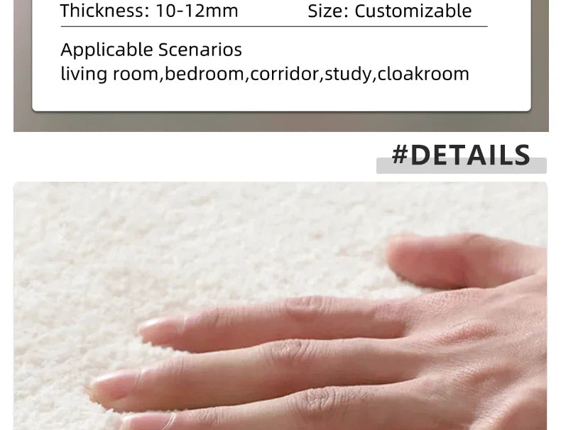 Floor Mat Runner Rugs Striped Bow Carpet Soft Fluffy Long Foot Mats Cute Sweet Home Decoration Carpets