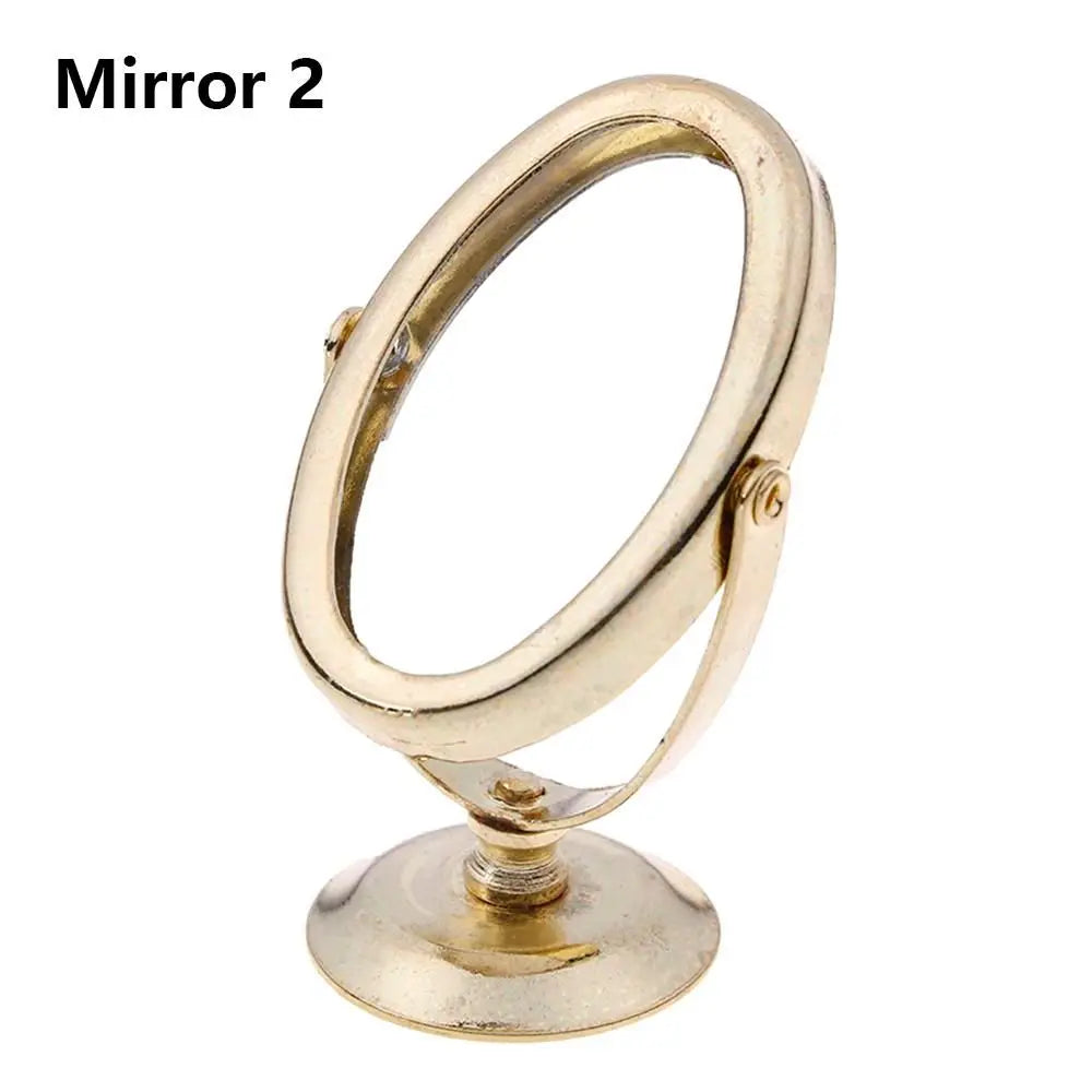 Mini Resin Wall Picture Vintage Framed Photos Miniature Oil Painting Accessories