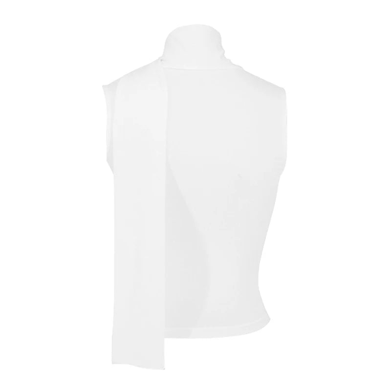 Summer New Tank Women Solid Sexy Sleeveless V-Neck Lady Top Fashion Bandage Streetwear Casual Slim Tank Elegant Knitted Clothing