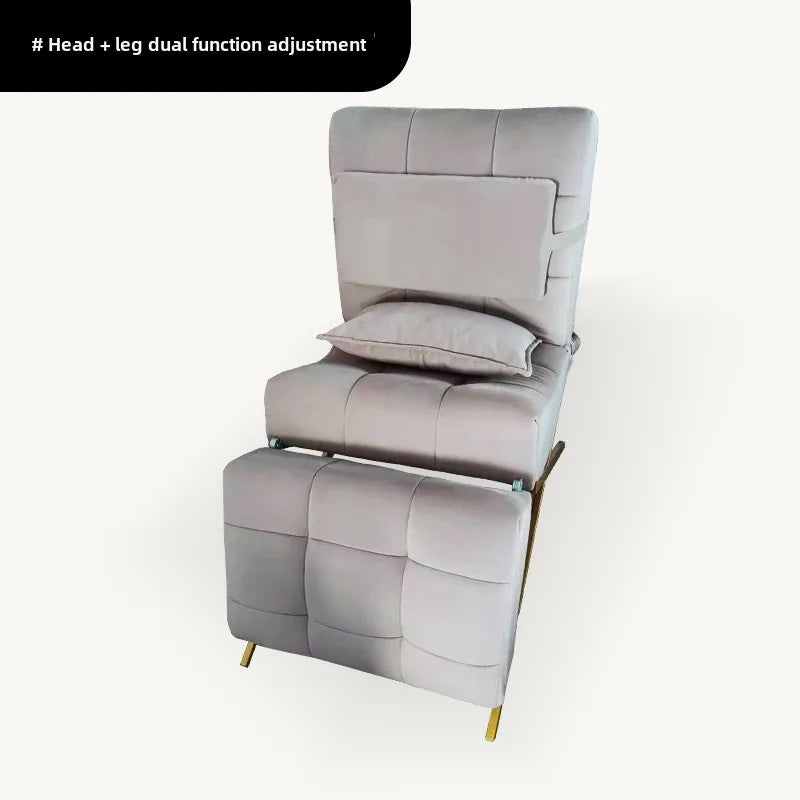 Luxury Salon Equipment Furniture Pink Gold Massage Table Set Modern Lay Down Eyelash Facial Bed