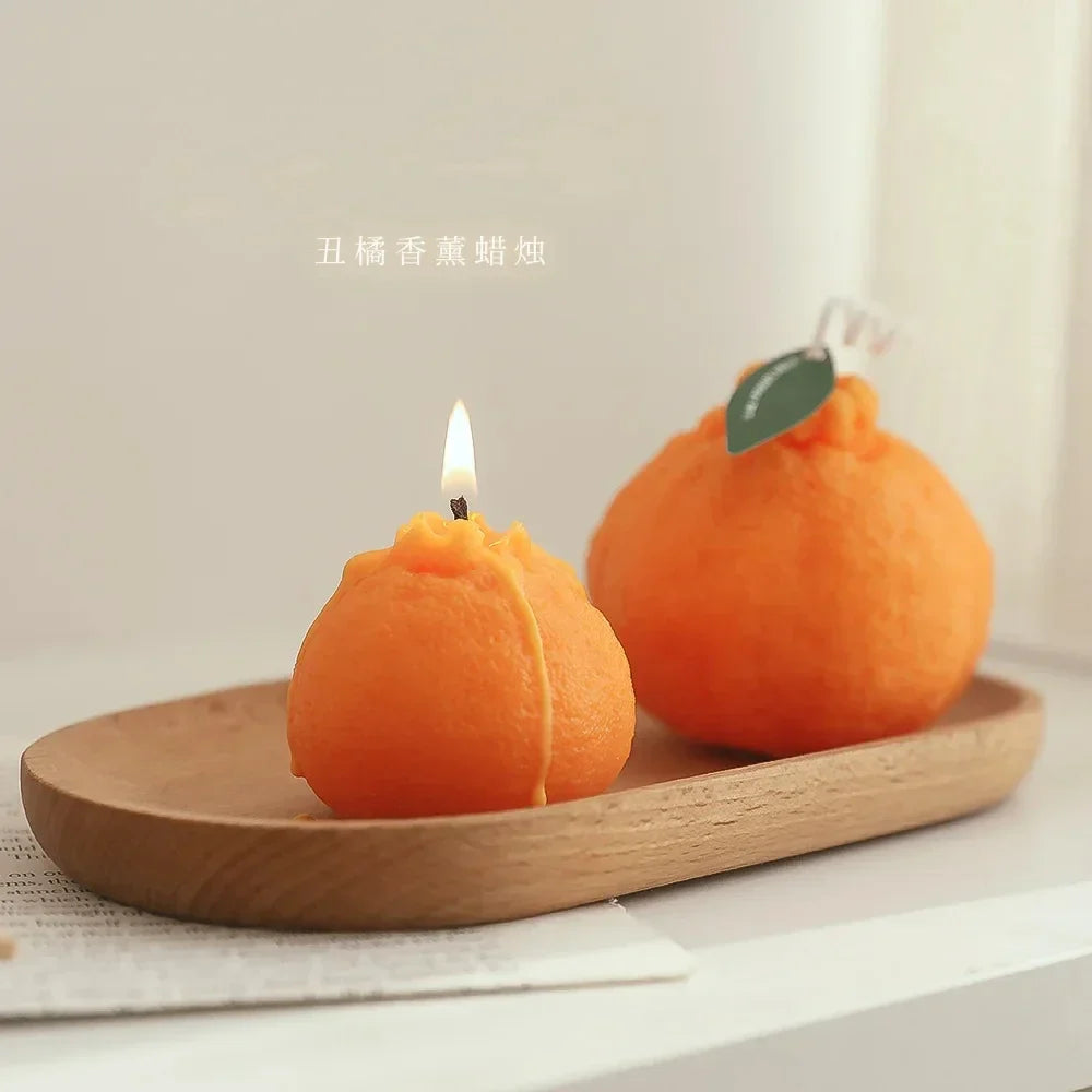 Tangerine Scented Candle Souvenir