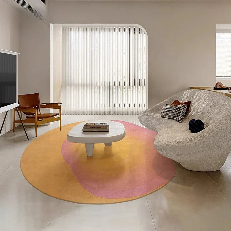 Irregular Shapes Decoration Carpet Nordic Style Rugs for Home Fluffy Soft Rug Thicken Plush Lounge Floor Mat