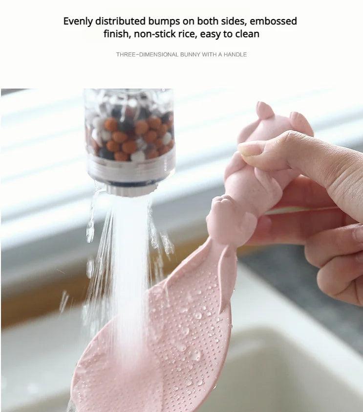 Rabbit Stand Up Spoon/Spatula, Non-Stick