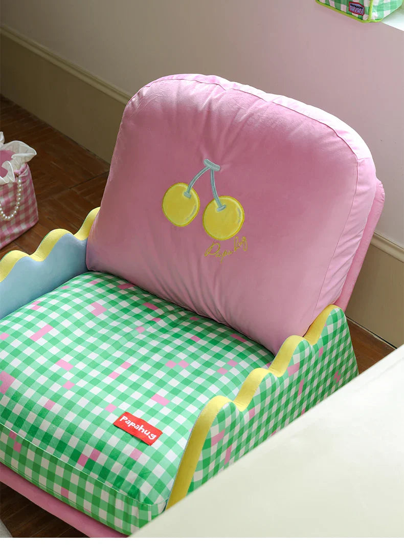 Modern Living Room Chairs Fabric Garden Relax Rocking Chair Lounge Bedroom Comfy Home Furniture