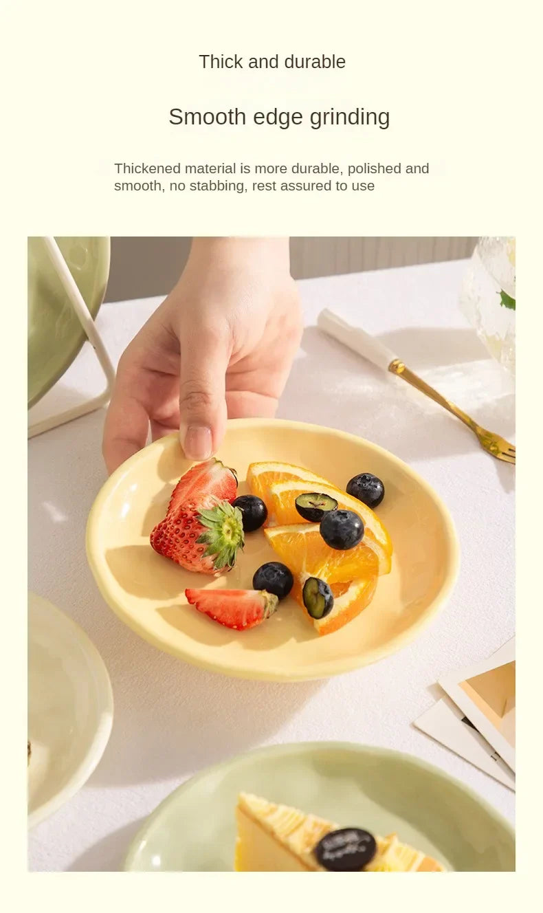 Luxury Ceramic Snack Plate