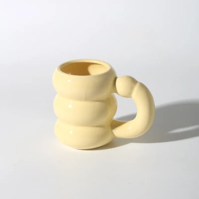 Ceramic Chubby Cute Cloud Mugs Kitchen Drinkware