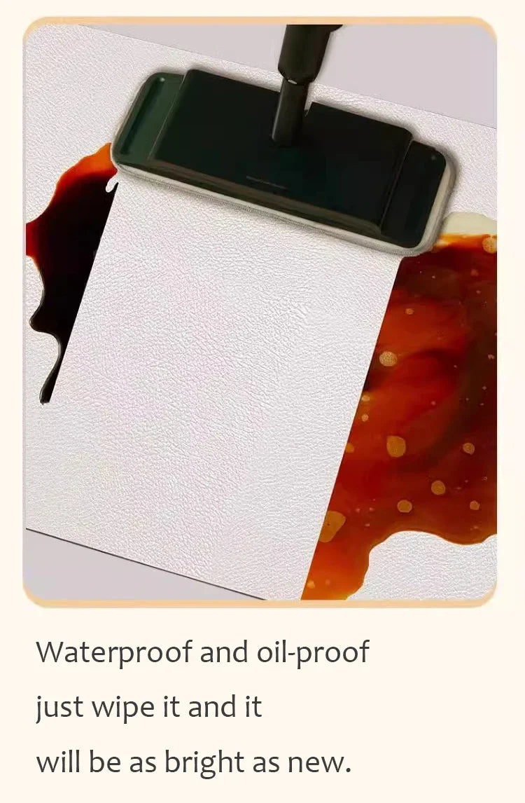 Kitchen Carpet PVC Waterproof and Oil-proof Carpet Easy To Clean Cushioning Rugs Artistic Striped Decorative Carpet Mats