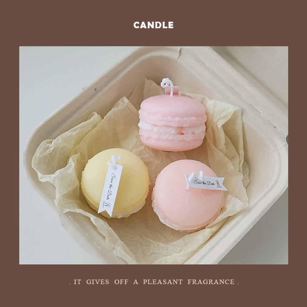 Macaroon Aromatherapy Perfume Fragrance Scented Candle