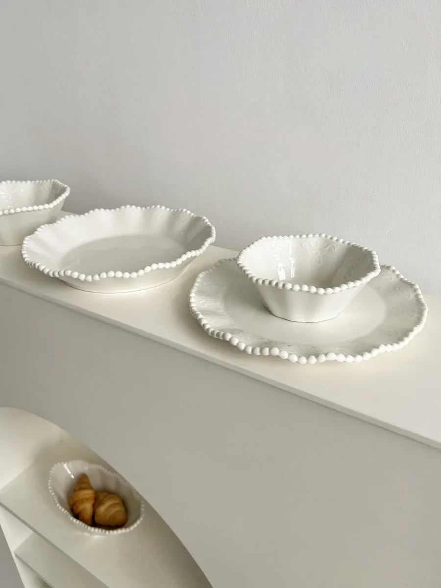 Ceramic Pearl Plate