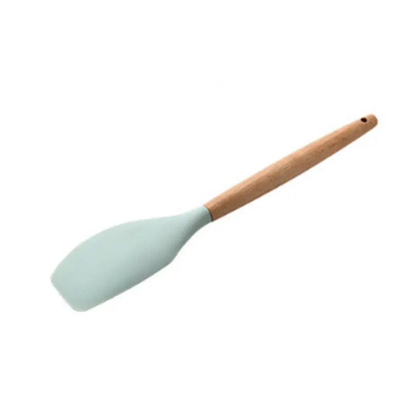 Food Grade Silicone Kitchenware Cooking Tools Cookware Set High Temperature Spatula Spoon Anti-scald Kitchen Tools