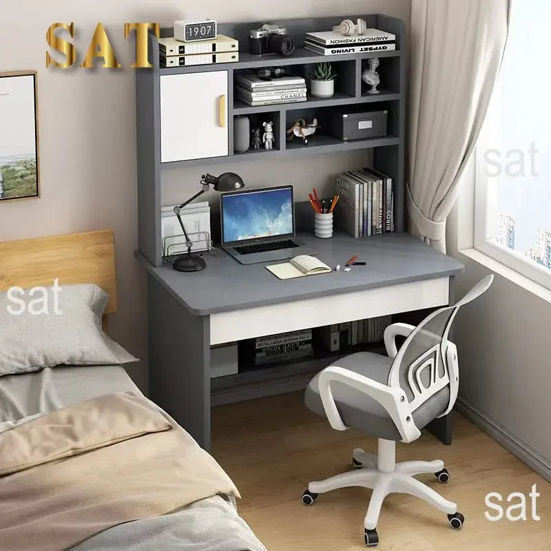 Simple Solid Wood Study Table