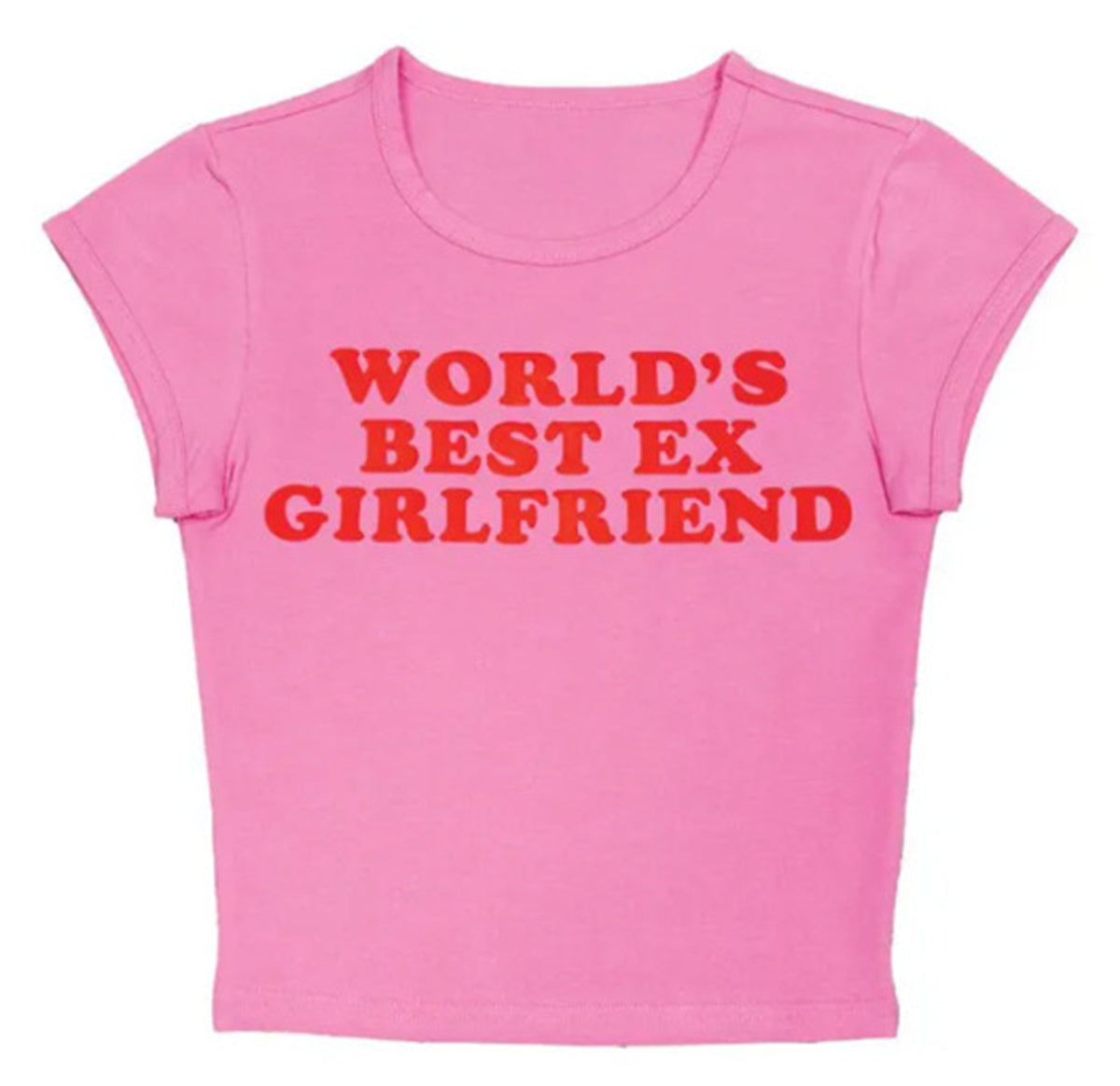 Tight Letter Print T-shirt For Women