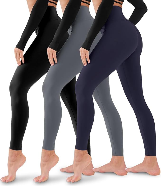 Gym 3-piece Yoga Pants  Without Pockets