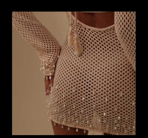 Cute Backless Lace Up Jumpsuit Short Skirt