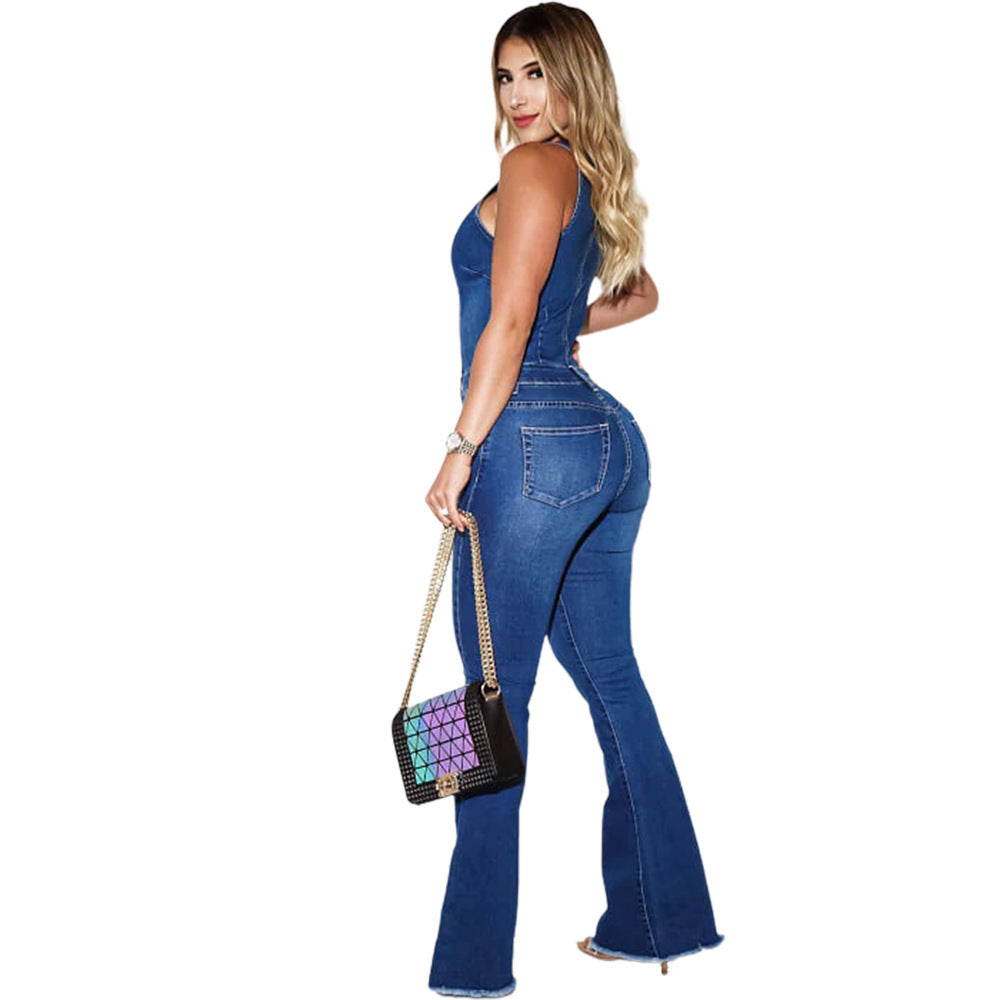 Slim Fit Slimming Jumpsuit