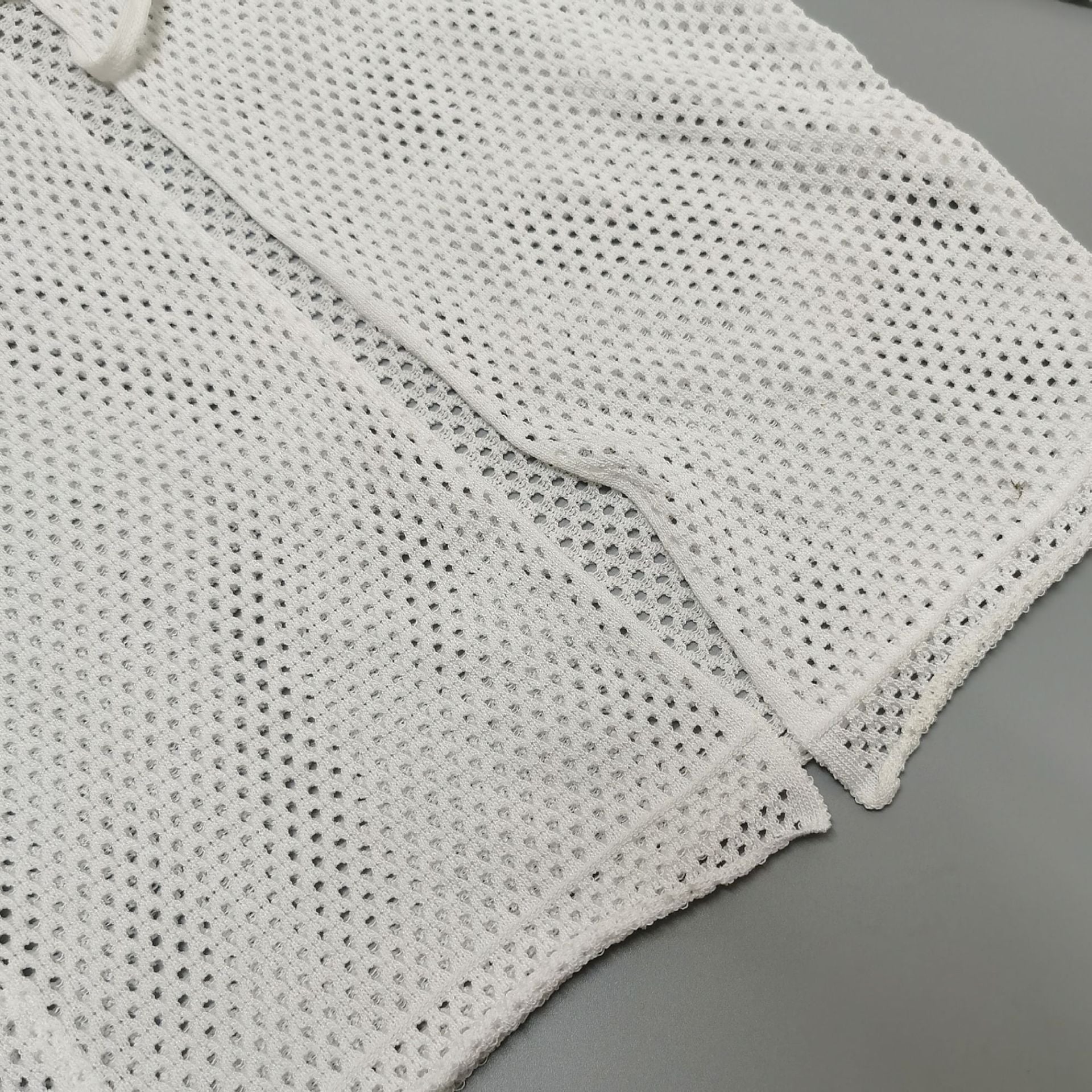 Women's Knitted U-neck Hollow Bow Top