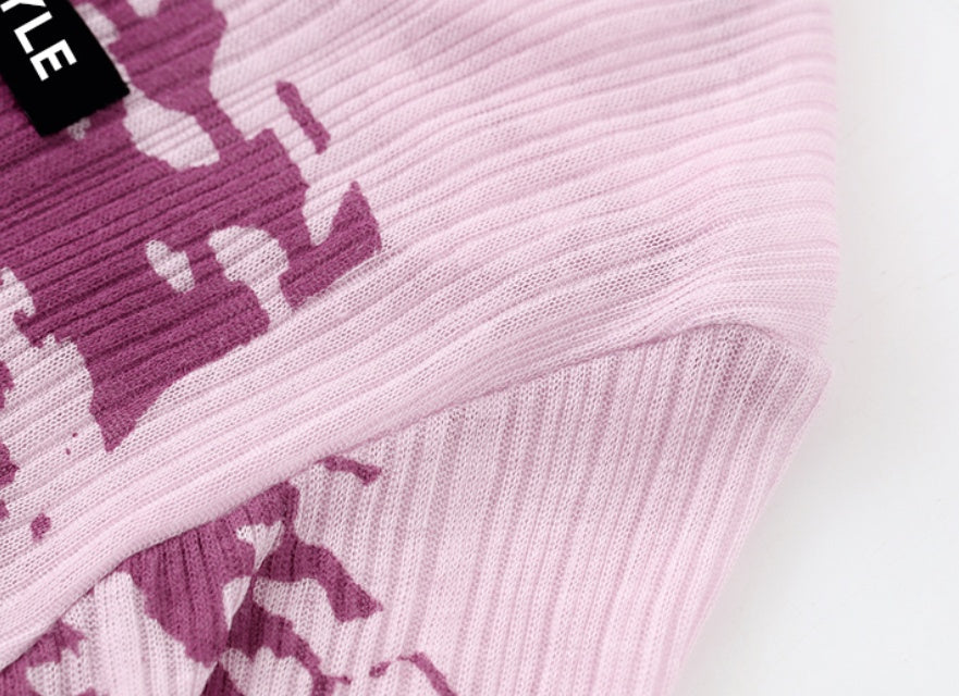 Women Two Piece Long Sleeved T Shirt