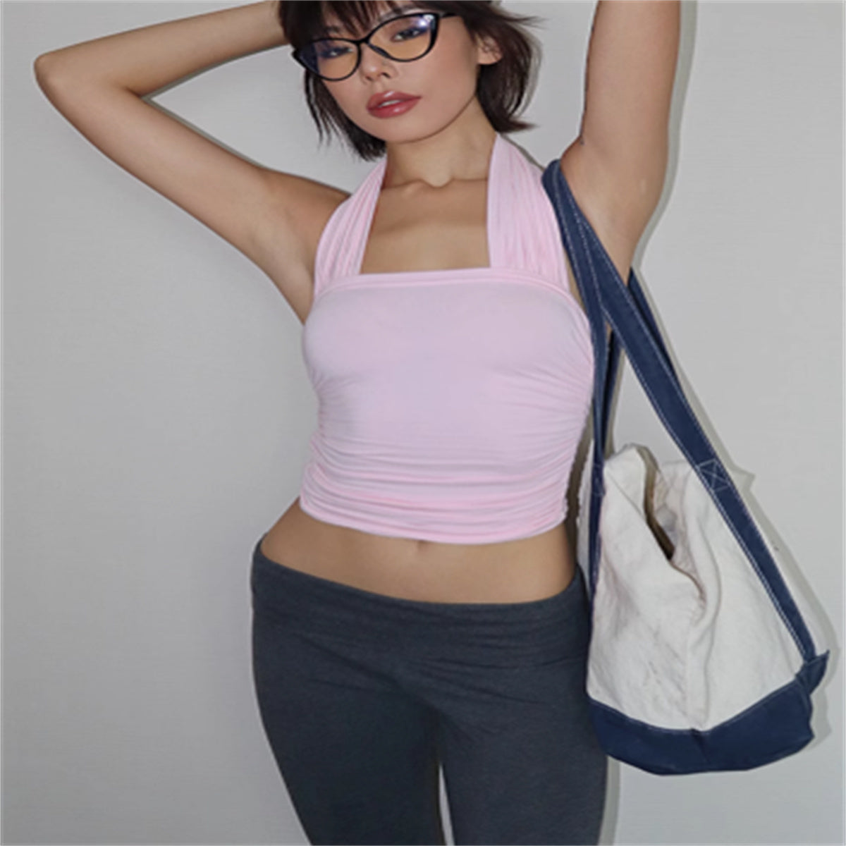 Light Halter Neck Vest