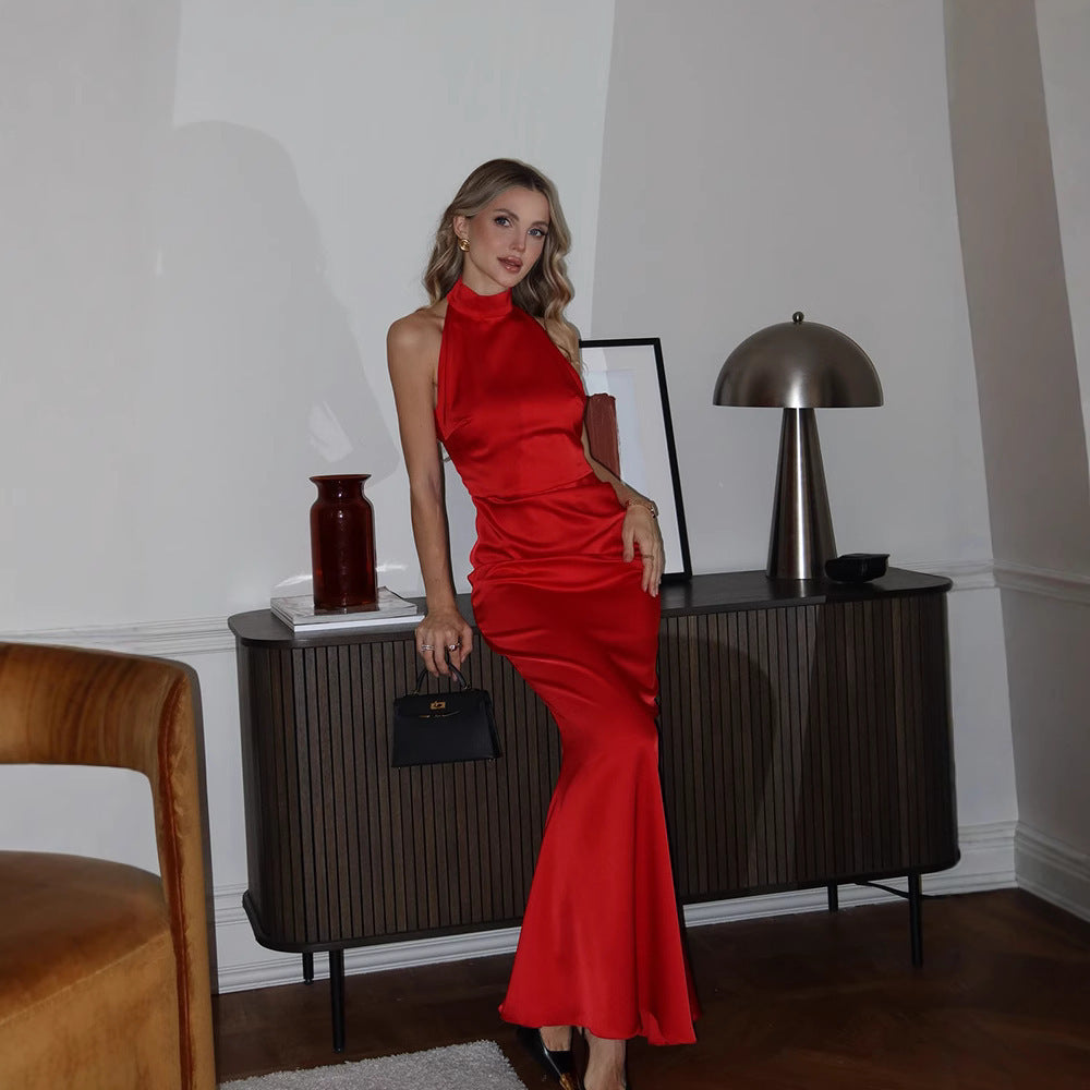 Fashion Simple Fishtail Hip Skirt