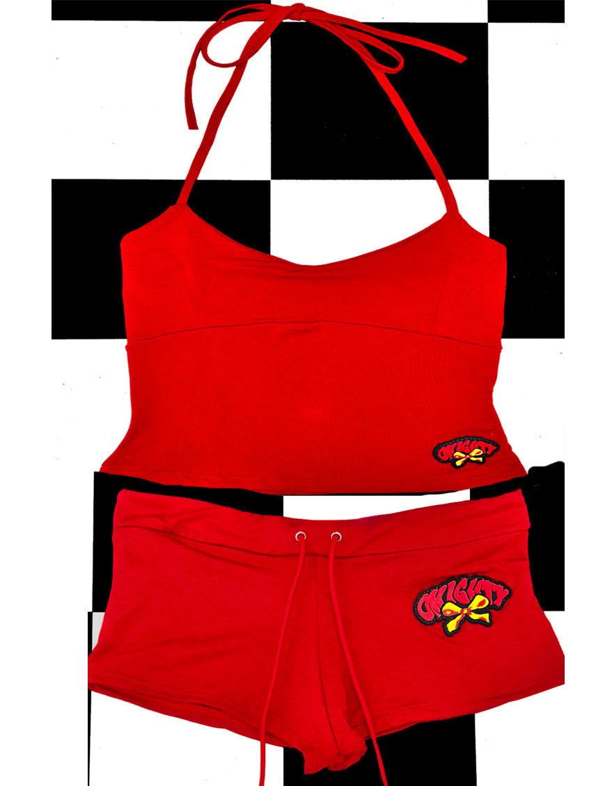 Camisole Super Short Shorts Two-piece Set