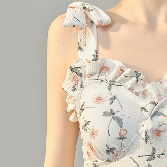 Lady Flab Hiding One Piece Sexy Style Skirt