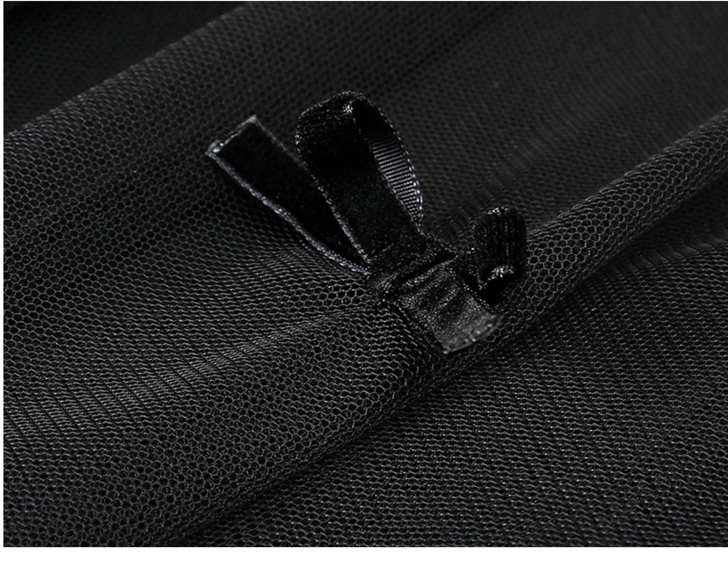 Women's Bow Mesh Skirt Mid-length