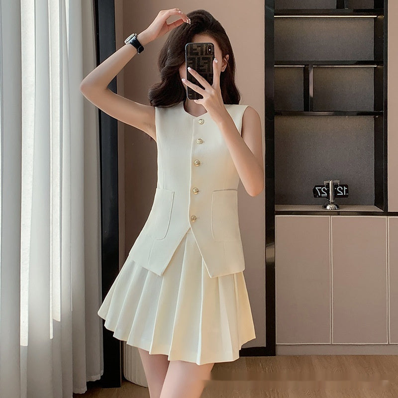 Light Luxury Women's Outer Wear Vest Suit