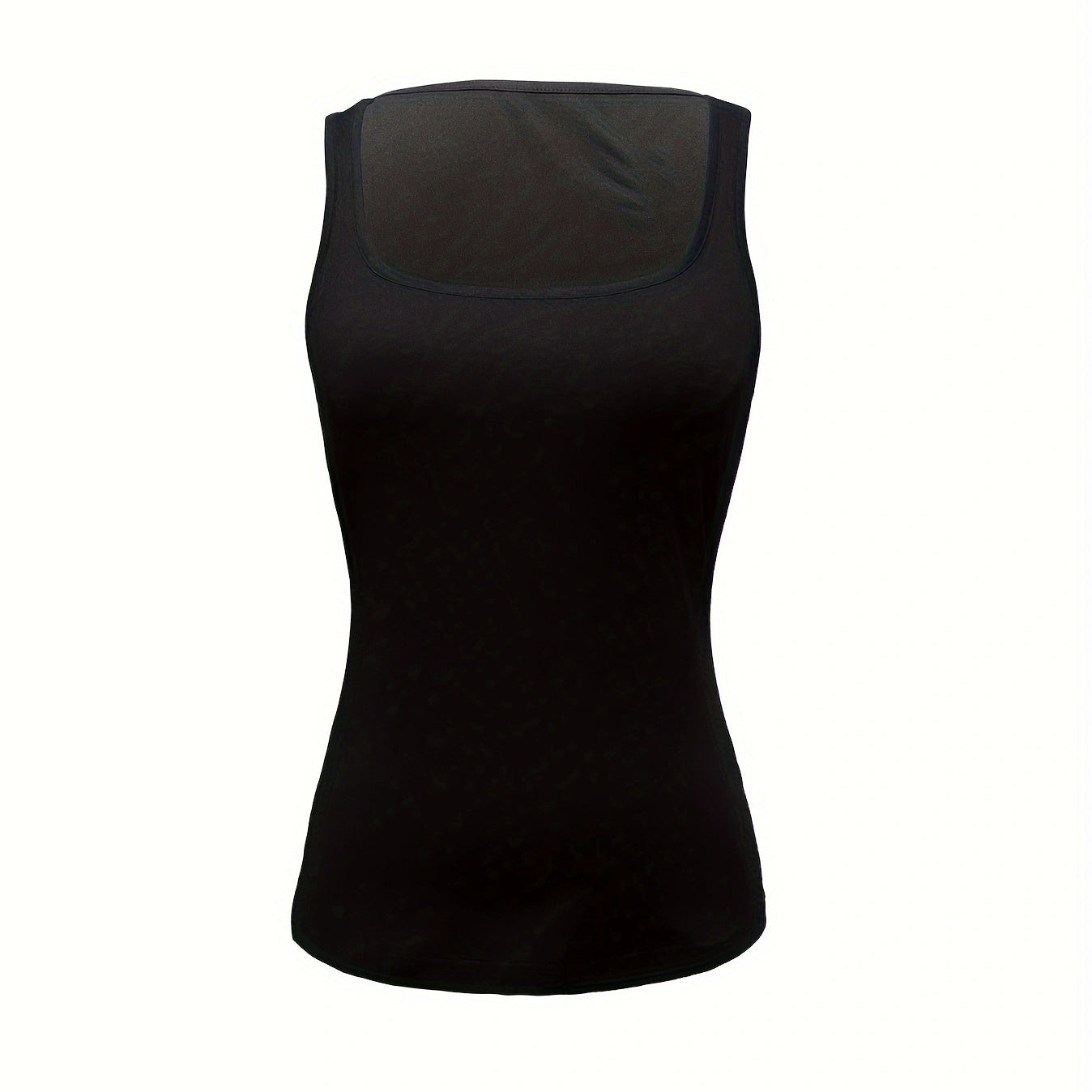 Women's New Solid Color Sweetheart Sleeveless Vest Slim Fit Top