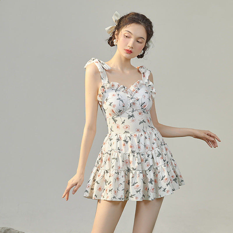 Lady Flab Hiding One Piece Sexy Style Skirt