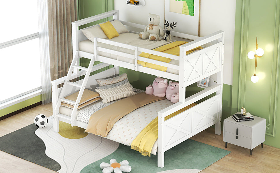 White Children's Double Bed