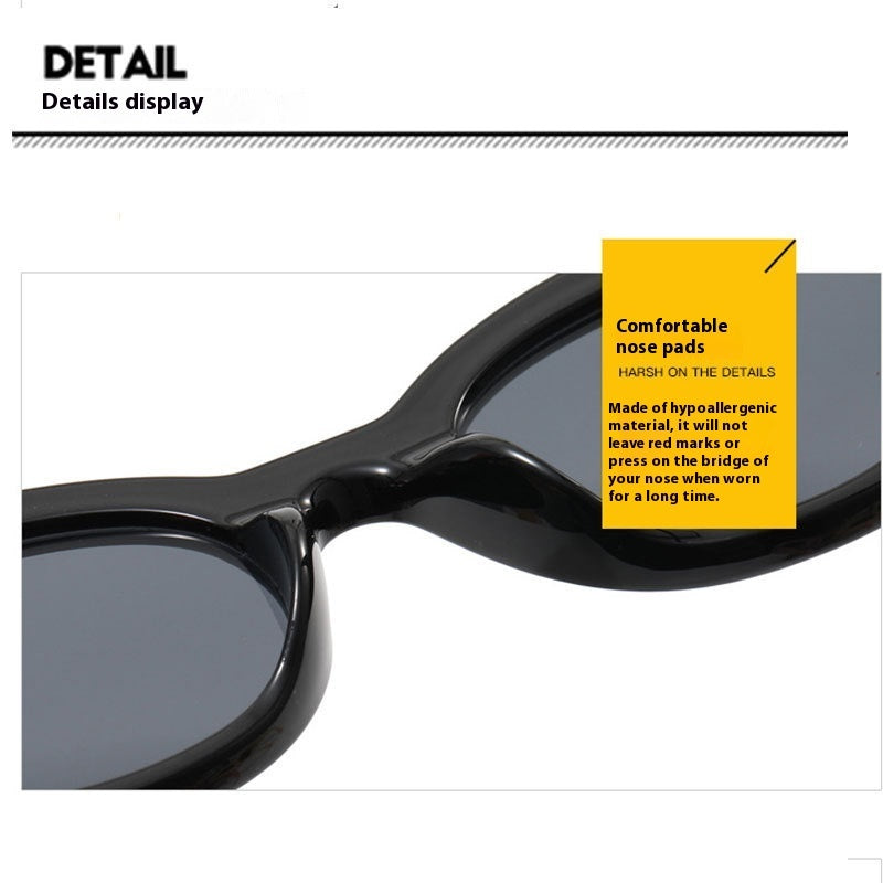 Vintage Small Round Frame High-grade Simple Fashion Sunglasses