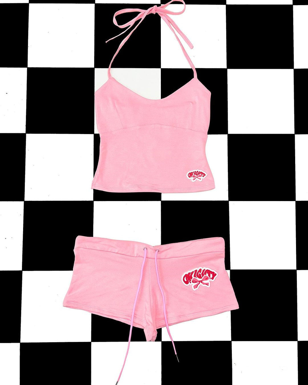 Camisole Super Short Shorts Two-piece Set